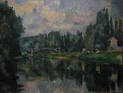 Bridge at Cereteil By Paul Cezanne Paul Cezanne